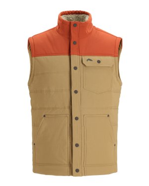 Simms Men's Cardwell Vest - Clay / Camel