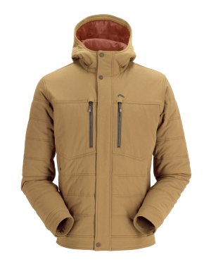 Simms Men's Cardwell Hooded Jacket - Camel