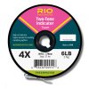 RIO 2-Tone Indicator Tippet - Pink / Chartreuse