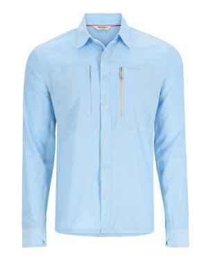 Simms Men's Intruder BiComp Fishing Shirt - Sky