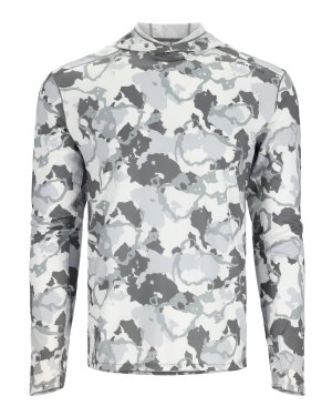 Simms Men's Solarflex Hoody - Regiment Camo Cinder