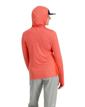 Simms Women's Solarflex Hoody - Watermelon Heather