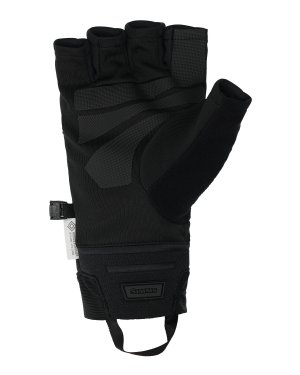 Simms Windstopper Half-Finger Fishing Glove - Black