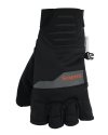 Simms Windstopper Half-Finger Fishing Glove - Black