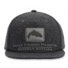 Simms Wool Trout Icon Cap - Graphite