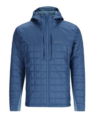 Simms Men's Fall Run Hybrid Hoody - Navy / Neptune