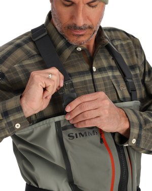 Simms Men's Freestone Z Stockingfoot Waders - Smoke