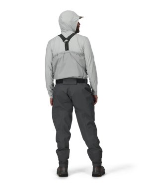 Simms Men's Flyweight Packable Stockingfoot Wader - Cinder