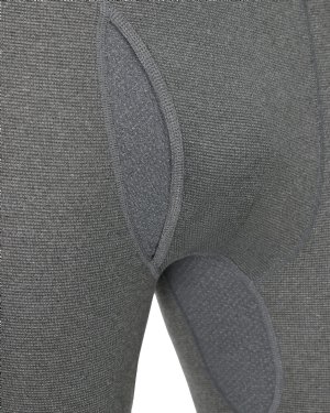 Simms Men's Strata 160 Base Layer Bottom - Dark Grey Heather