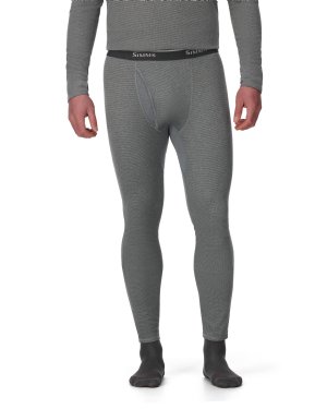 Simms Men's Strata 160 Base Layer Bottom - Dark Grey Heather