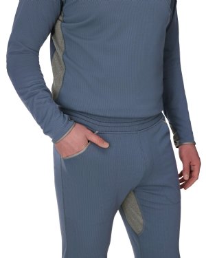 Simms Men's Strata 200 Base Layer Bottom - Selvedge