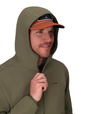 Simms Men's Strata 330 Half-Zip Hoody - Loden