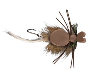 Mr. Hankey mouse fly for bass pike and large trout