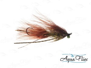 Mattioli's Trout Spey Bugger - Brown / Olive