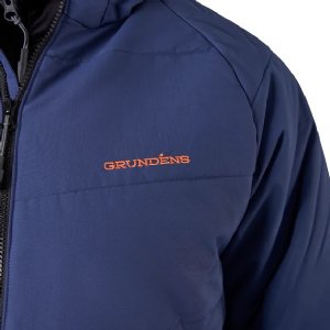 Grundens Turbulence insulated Hoody - Navy Strength