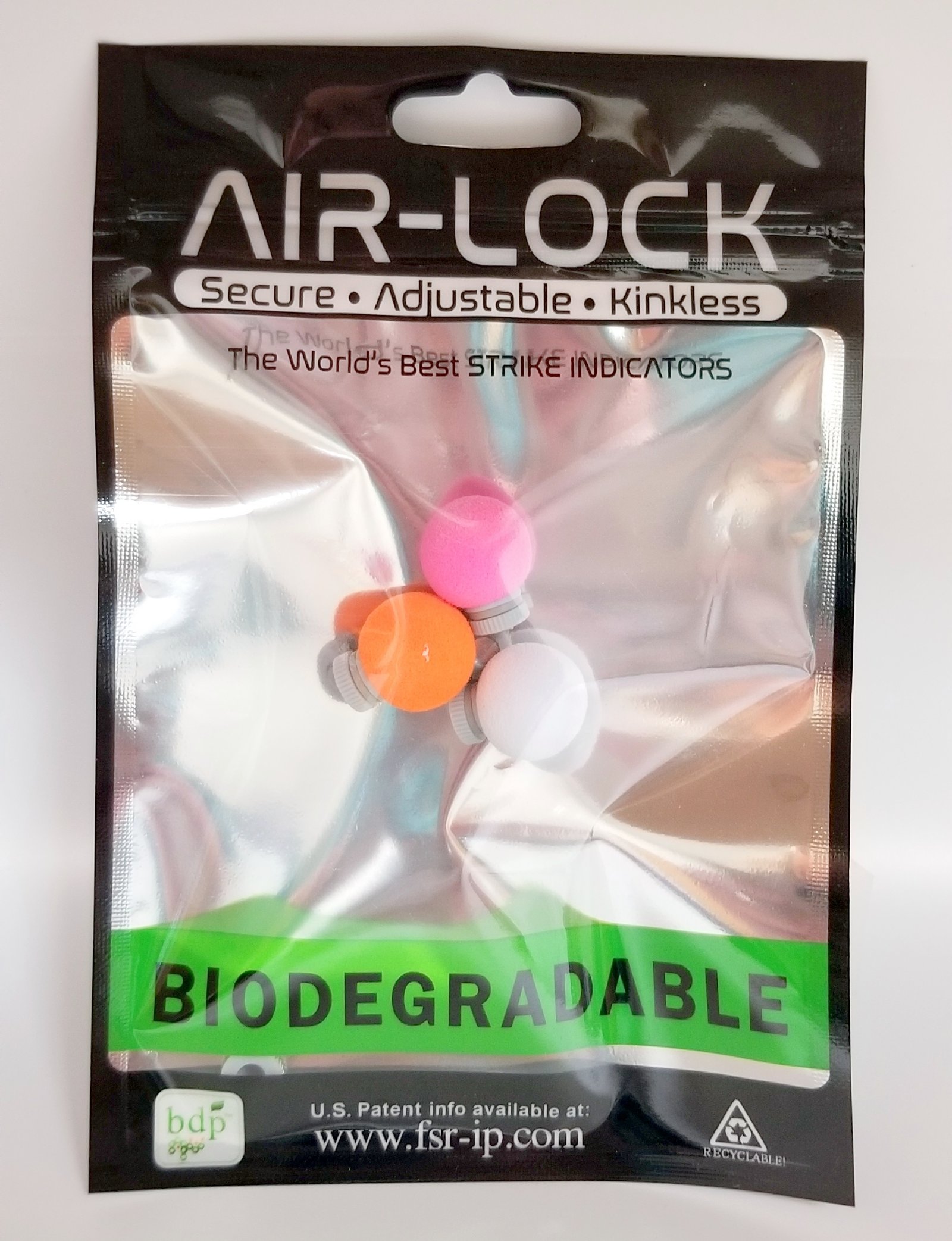 Air Lock Biodegradable Strike Indicators