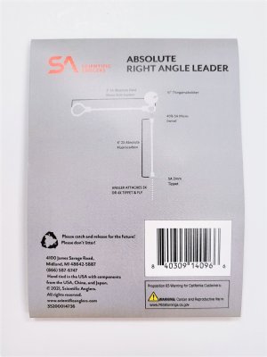 Scientific Anglers Absolute Right Angle Leader