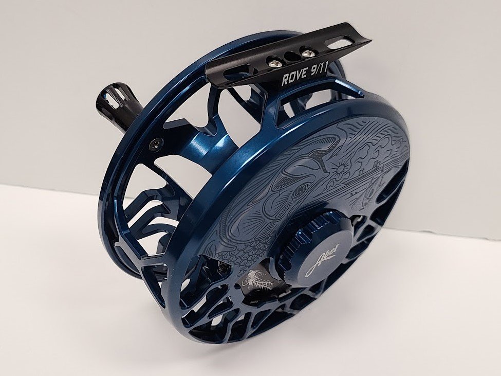 Abel Rove Fly Reels - 9/11 Underwood Salt Deep Blue - In Stock