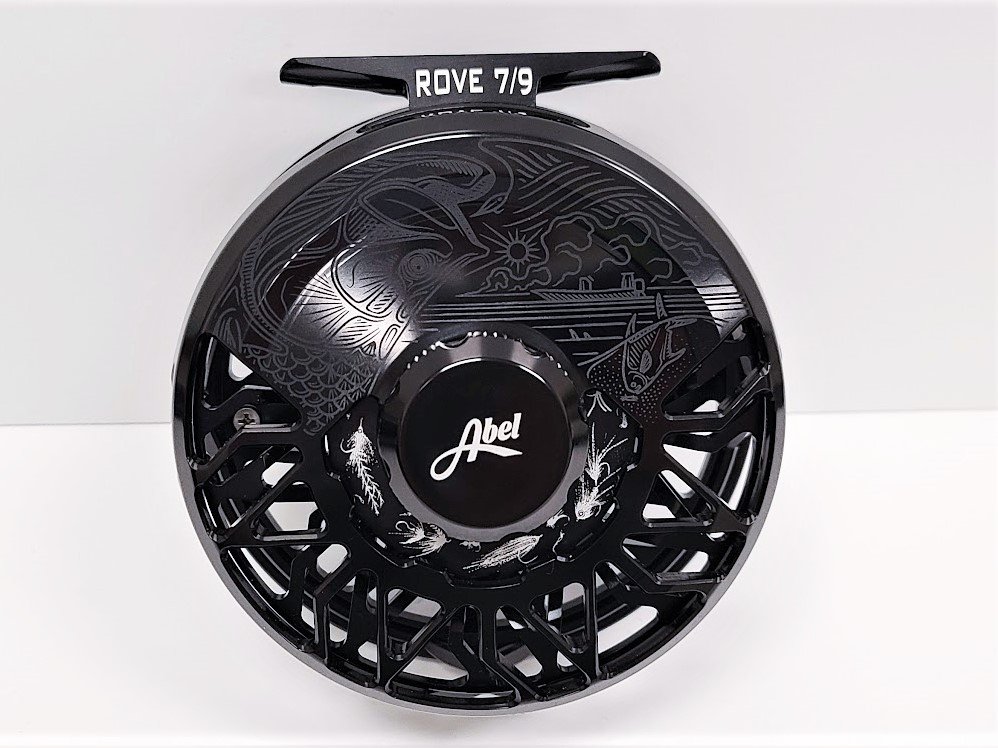 Abel Rove Fly Reels - 7/9 Underwood Salt Black - In Stock