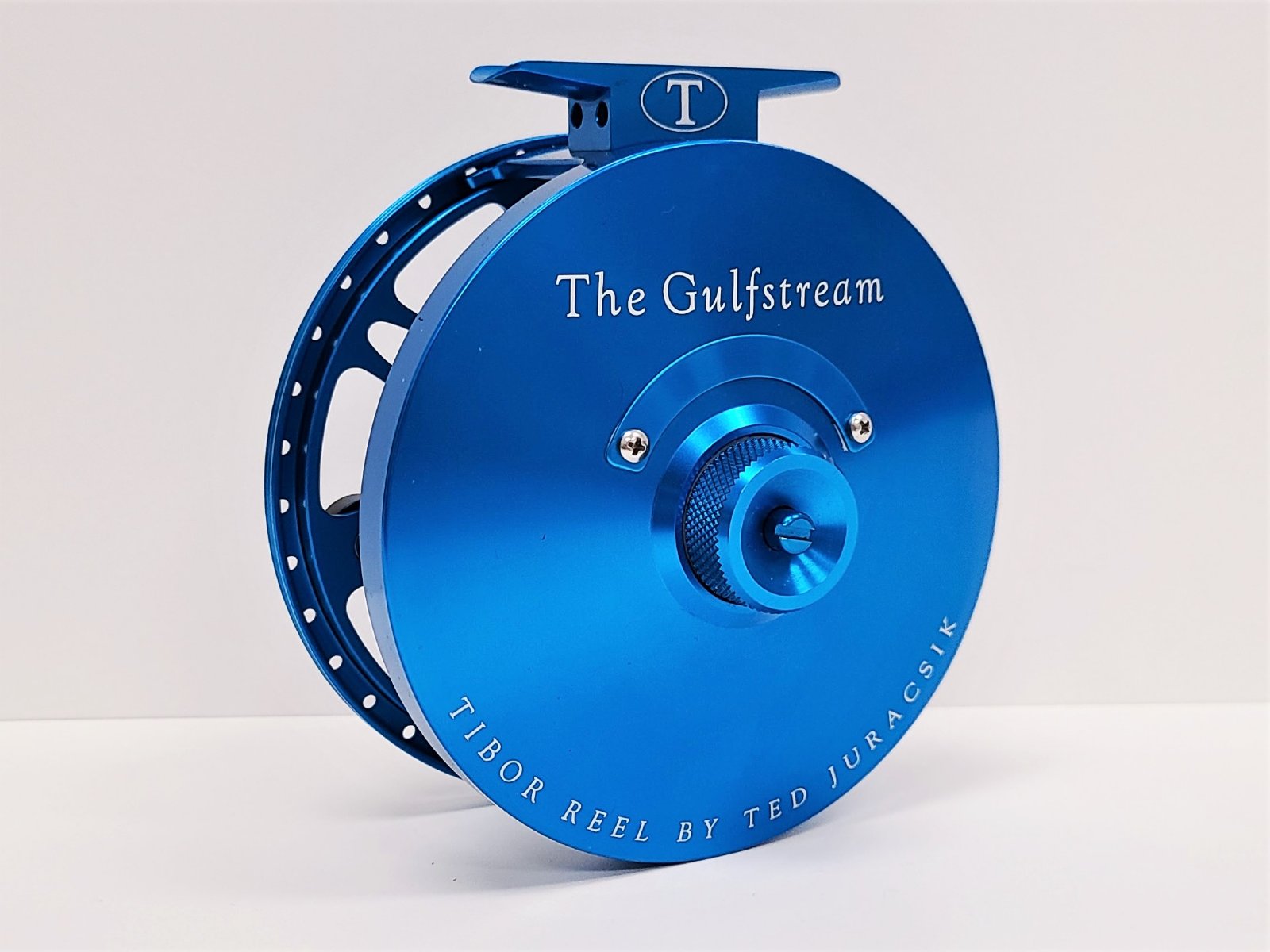 Tibor Gulfstream Fly Reel - Aqua Blue - Free Fly Line - In Stock