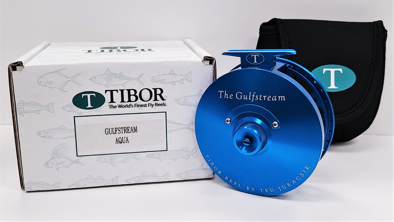 Tibor Gulfstream Fly Reel - Aqua Blue