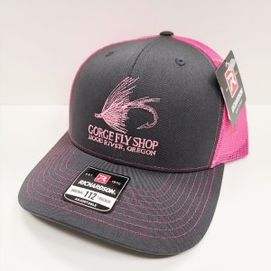 GFS - Richardson 112 Trucker - Charcoal / Neon Pink