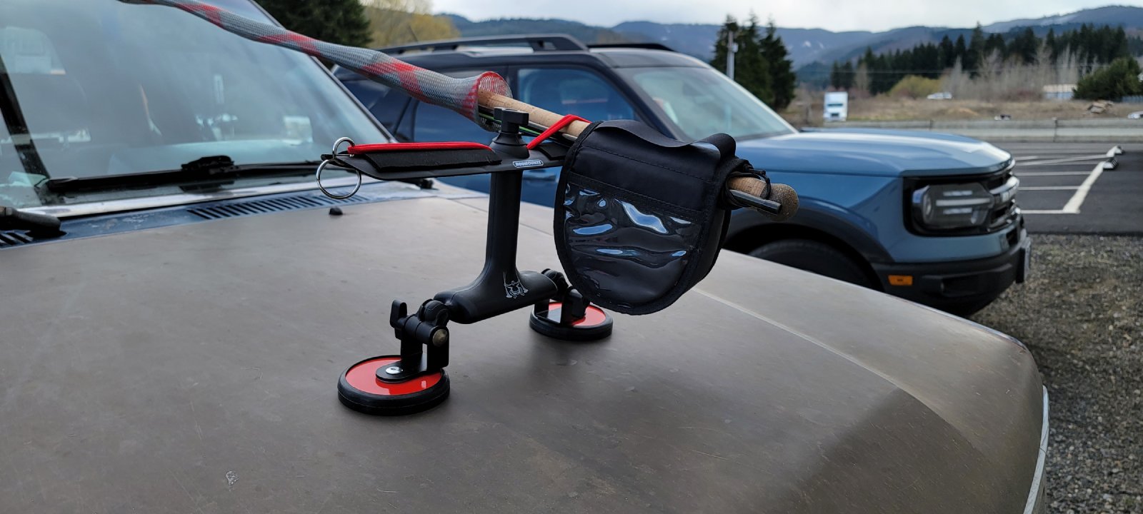 Rodmounts Sumo Magnet Rod Mount Carrier