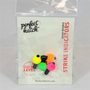 Perfect Hatch Quick Release Strike Indicators - Small Round 4 Pack