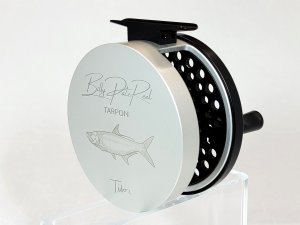 Tibor Billy Pate Tarpon Fly Reel w/ Tarpon Engraving - Left Hand - Free Fly Line
