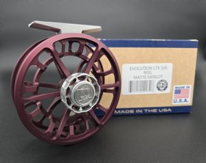 Ross Evolution LTX Fly Reel - Matte Merlot