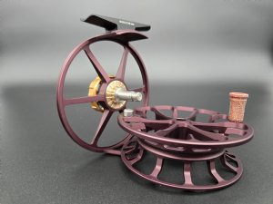 Custom Color Matte Chocolate - Limited Edition Ross Evolution LTX Fly Reel