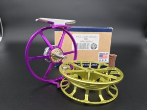 Ross Evolution LTX Fly Reel - Mardi Gras