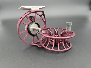 ross animas fly reels - Matte Merlot