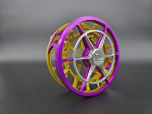 Custom Color Mardi Gras - Limited Edition Ross Evolution R Salt Fly Reel