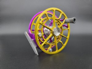 Custom Color Mardi Gras - Limited Edition Ross Evolution R Salt Fly Reel