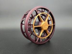 Custom Color Matte Chocolate - Limited Edition Ross Evolution R Salt Fly Reel