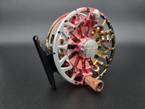 Abel SDF 5/6 Fly Reel - Solid Back Native Rainbow