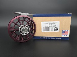 Ross Evolution LTX Fly Reel - Matte Merlot