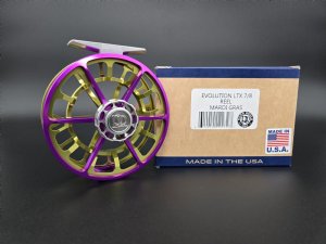 Ross Evolution LTX Fly Reel - Mardi Gras