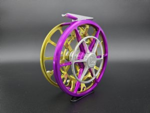 Custom Color Mardi Gras - Limited Edition Ross Evolution R Salt Fly Reel