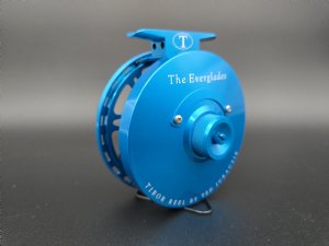 Tibor Everglades Fly Reel - Color Aqua - Free Fly Line - In Stock