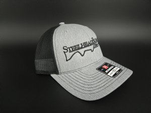 SHB - Richardson 112 Trucker Heather Gray Black - Small Fit