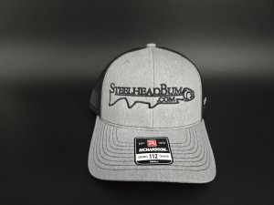 SHB - Richardson 112 Trucker Heather Gray Black - Small Fit