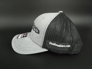 SHB - Richardson 112 Trucker Heather Gray Black - Small Fit