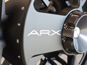 Lamson ARX II Spey Reel - Nightfall - Free Fly Line