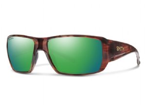 Smith Guide's Choice XL - Tortoise Chromapop Glass Polarized Green Mirror Lens