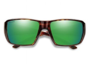 Smith Guide's Choice XL - Tortoise Chromapop Glass Polarized Green Mirror Lens