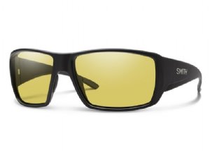Smith Guides' Choice - Matte Black w/ ChromaPop Glass Polarized Green Mirror