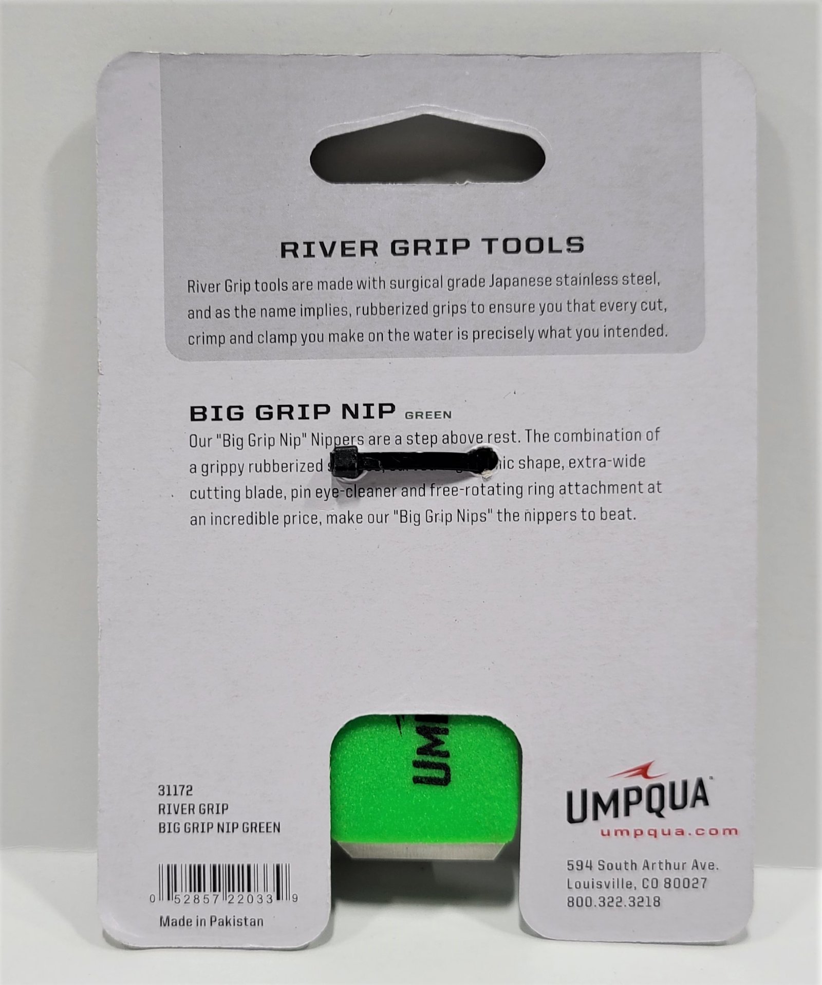 Umpqua River Grip Big Nip 