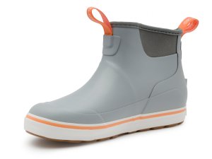 Grundens Women's Deck-Boss Ankle Boot - Glacier Grey